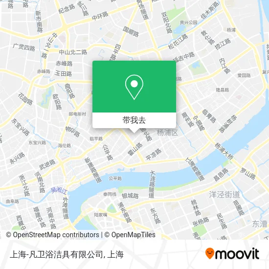 上海-凡卫浴洁具有限公司地图