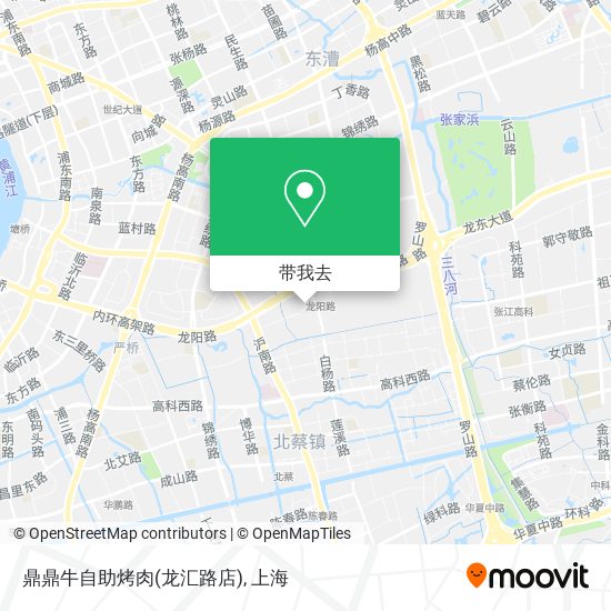 鼎鼎牛自助烤肉(龙汇路店)地图