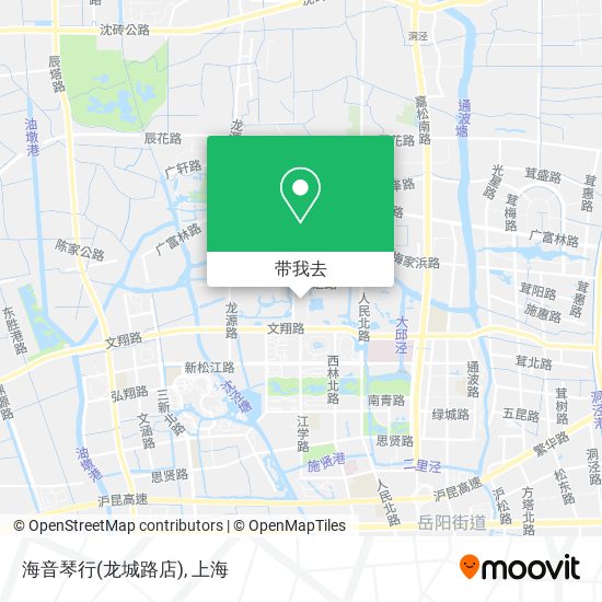 海音琴行(龙城路店)地图