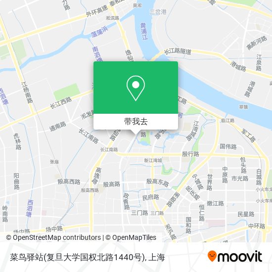 菜鸟驿站(复旦大学国权北路1440号)地图