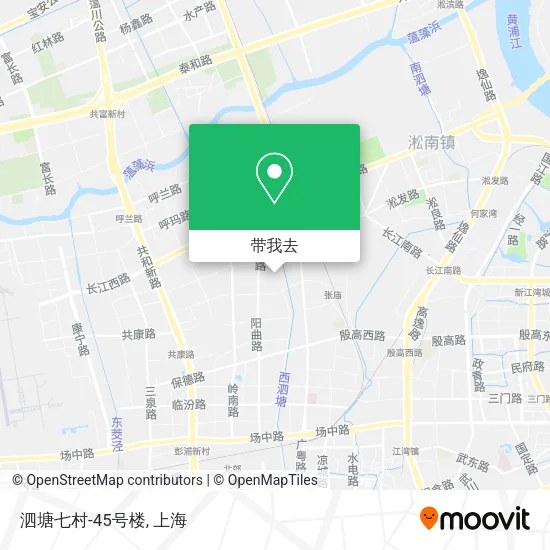 泗塘七村-45号楼地图