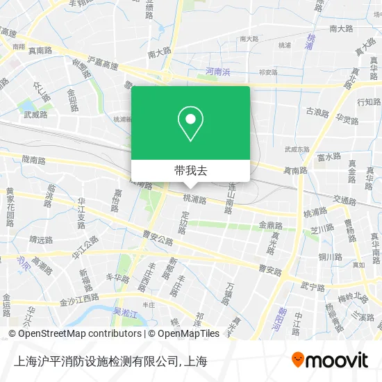 上海沪平消防设施检测有限公司地图