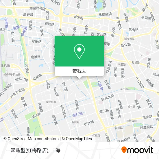 一涵造型(虹梅路店)地图