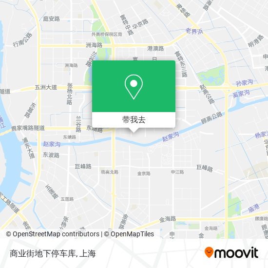 商业街地下停车库地图