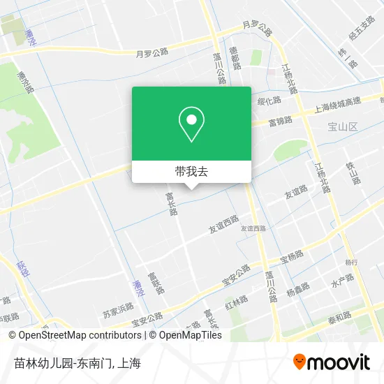 苗林幼儿园-东南门地图