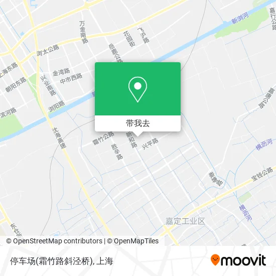 停车场(霜竹路斜泾桥)地图