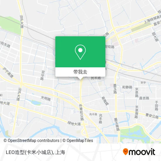 LEO造型(卡米小城店)地图