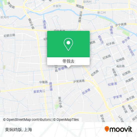 黄焖鸡饭地图