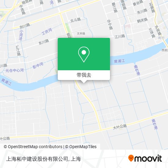 上海柘中建设股份有限公司地图