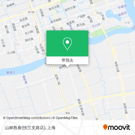 山林熟食(扶兰支路店)地图