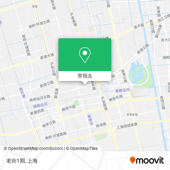 老街1期地图
