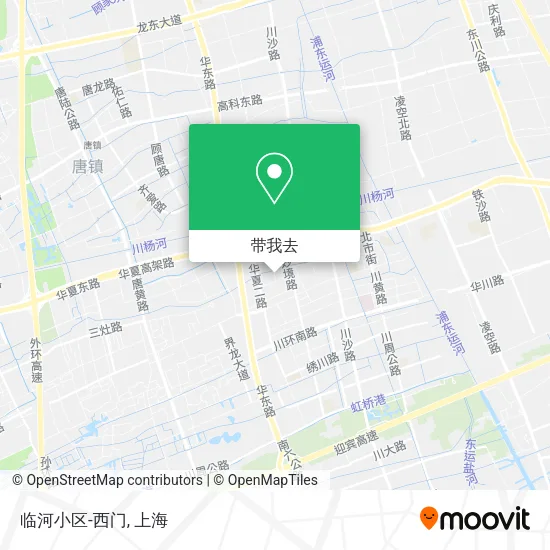 临河小区-西门地图