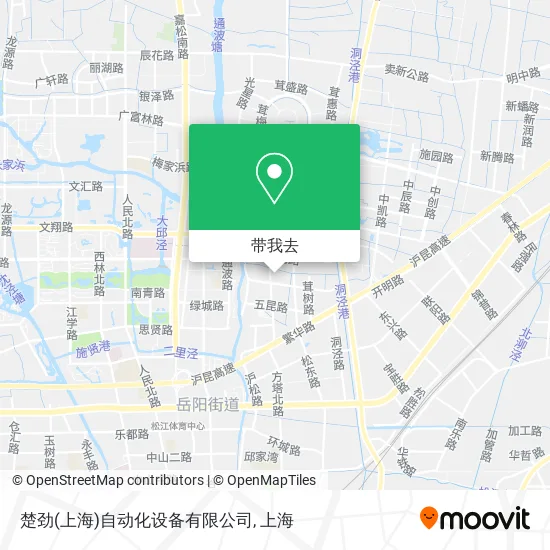 楚劲(上海)自动化设备有限公司地图