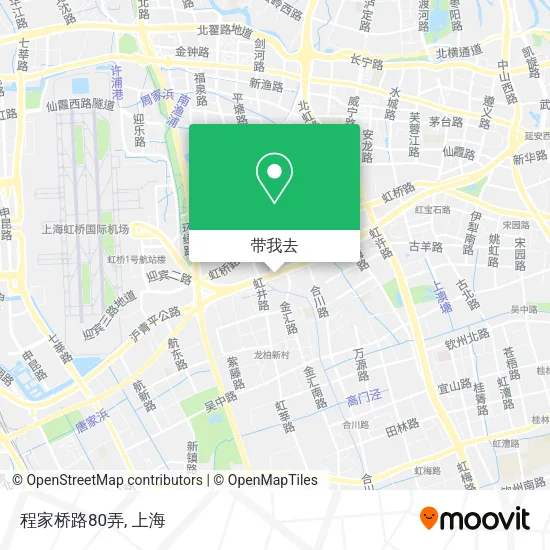 程家桥路80弄地图