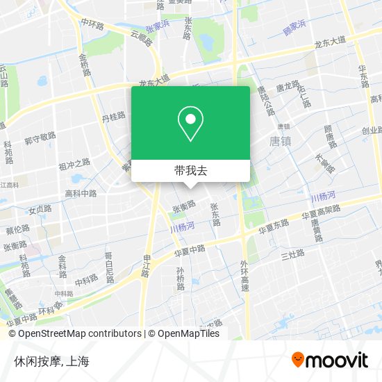 休闲按摩地图