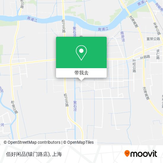 佰好闲品(辕门路店)地图