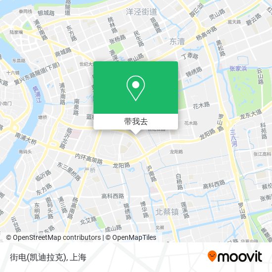 街电(凯迪拉克)地图
