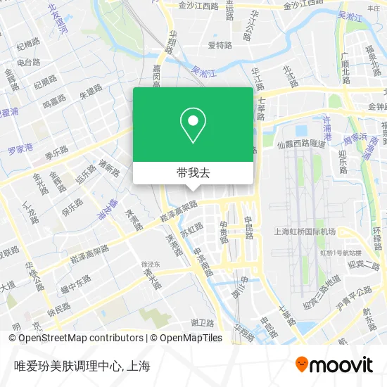 唯爱玢美肤调理中心地图