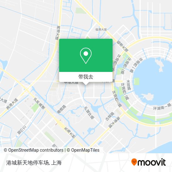港城新天地停车场地图
