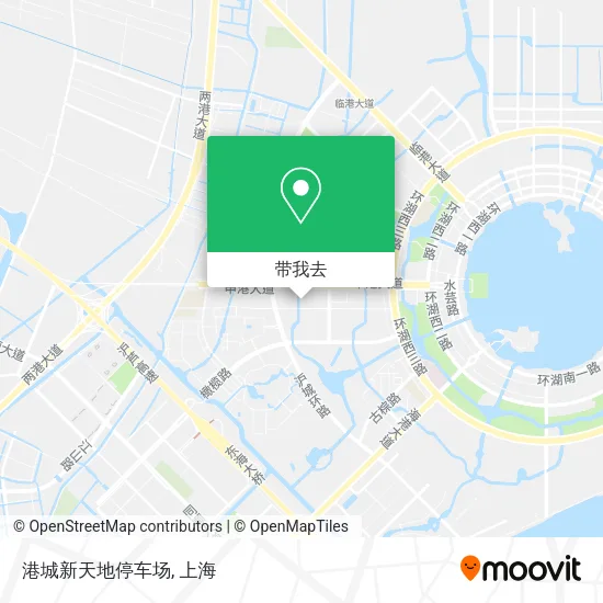 港城新天地停车场地图