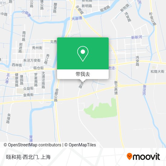 颐和苑-西北门地图