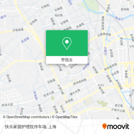 快乐家园护理院停车场地图