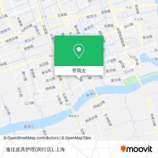 逸佳皮具护理(闵行店)地图