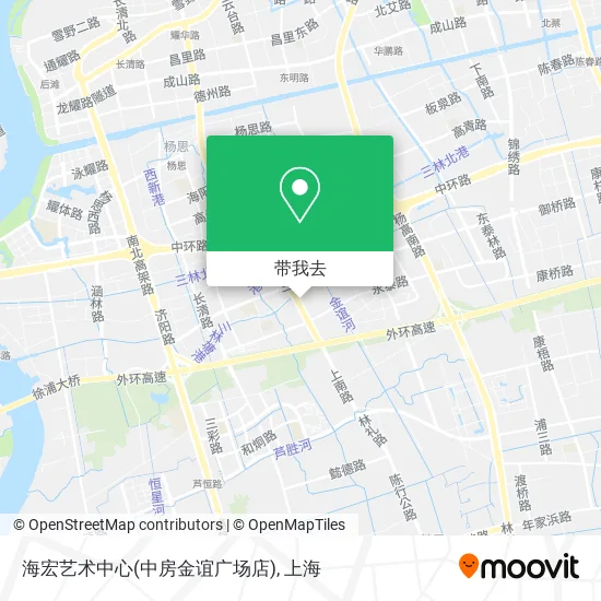 海宏艺术中心(中房金谊广场店)地图