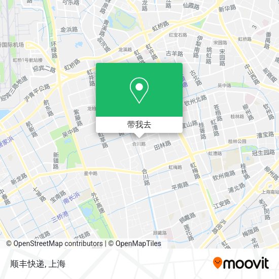 顺丰快递地图