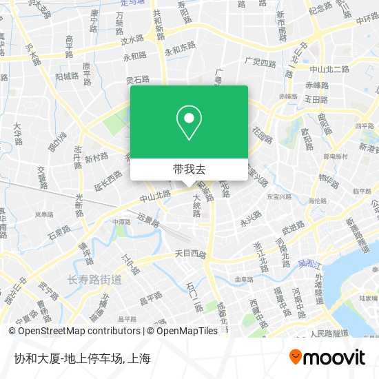 协和大厦-地上停车场地图
