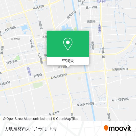 万明建材西大-门1号门地图