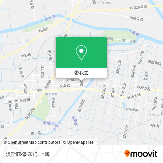 澳斯菲德-东门地图
