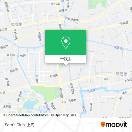 Sam’s Club地图