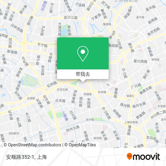 安顺路352-1地图