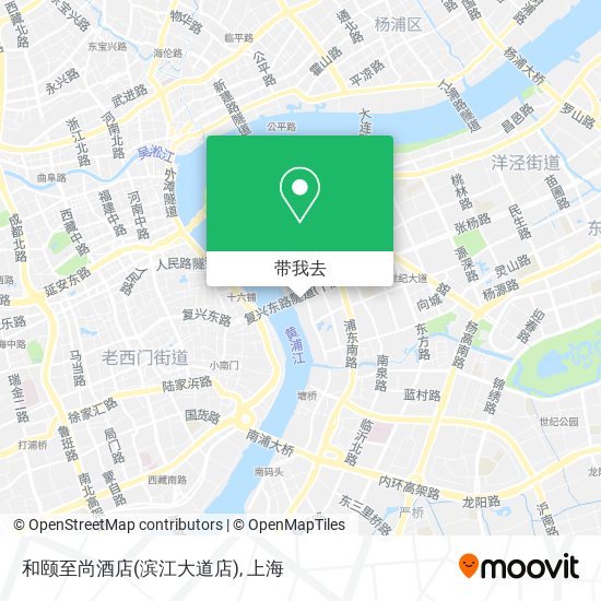 和颐至尚酒店(滨江大道店)地图