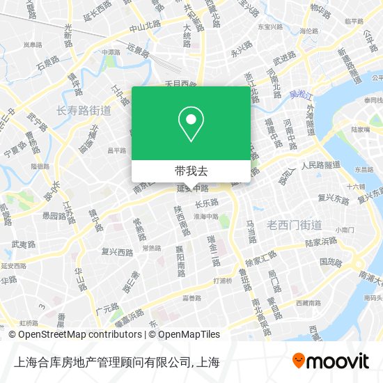 上海合库房地产管理顾问有限公司地图
