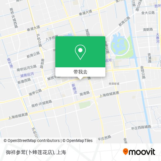 御祥参茸(卜蜂莲花店)地图