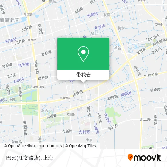 巴比(江文路店)地图