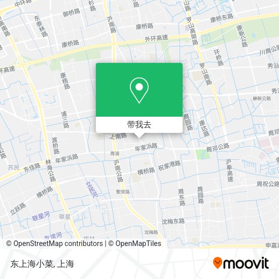 东上海小菜地图