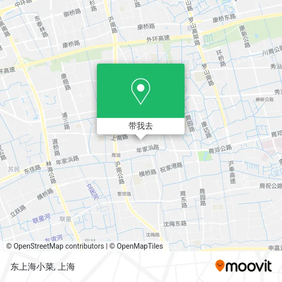 东上海小菜地图