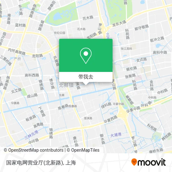 国家电网营业厅(北新路)地图