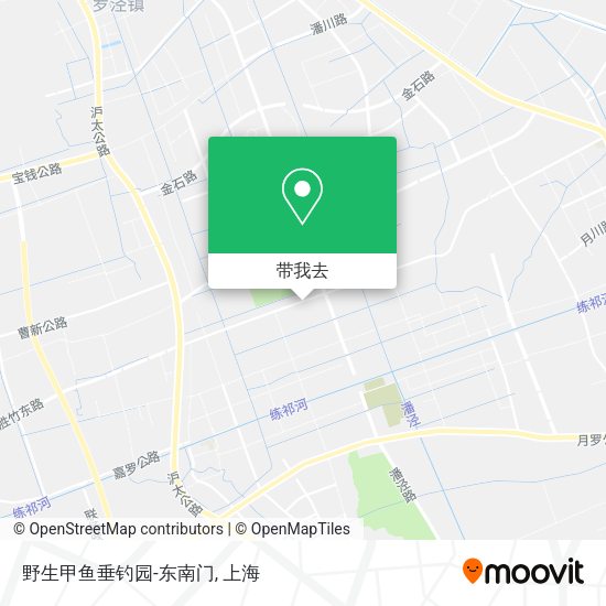 野生甲鱼垂钓园-东南门地图