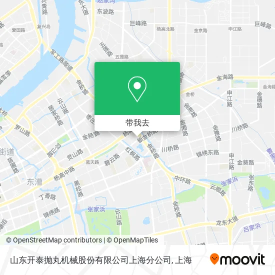 山东开泰抛丸机械股份有限公司上海分公司地图