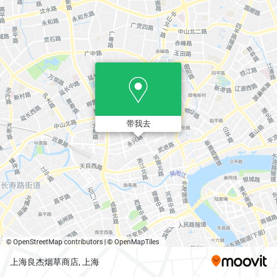 上海良杰烟草商店地图