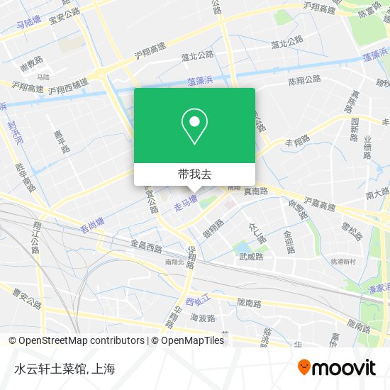 水云轩土菜馆地图