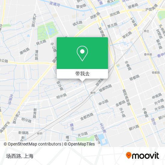 场西路地图