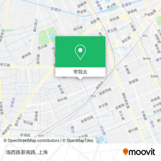 场西路新南路地图