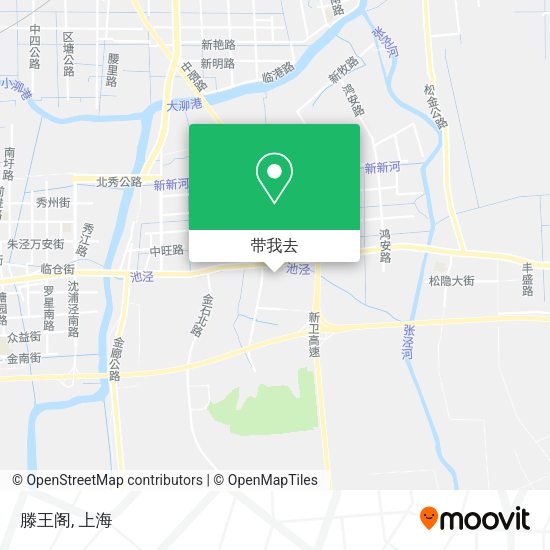 滕王阁地图