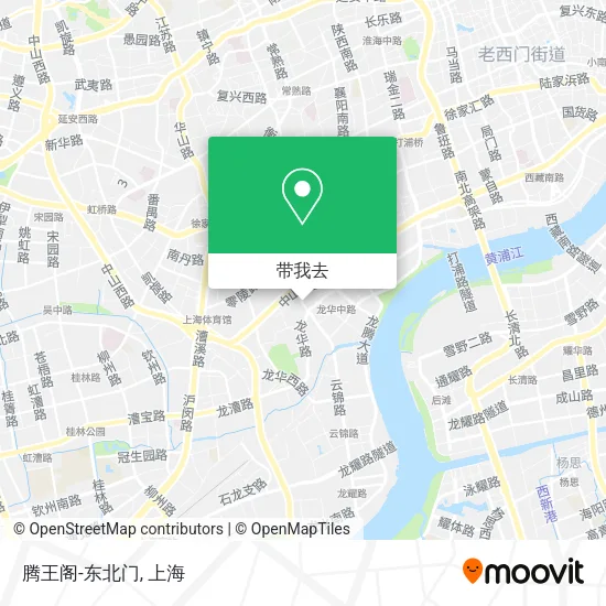 腾王阁-东北门地图