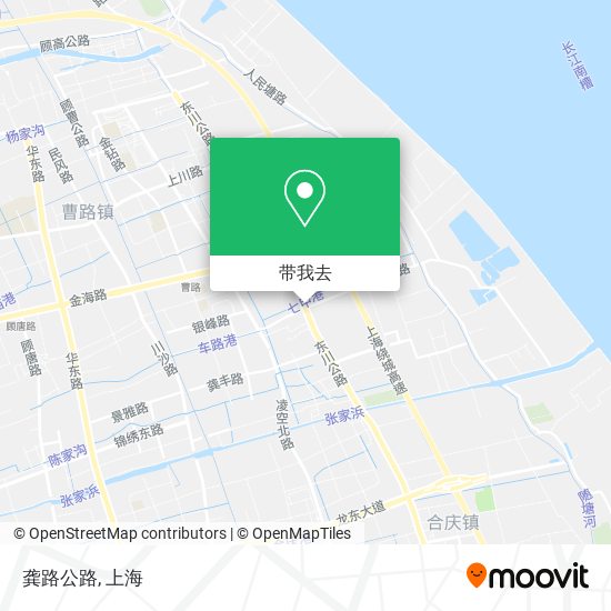 龚路公路地图